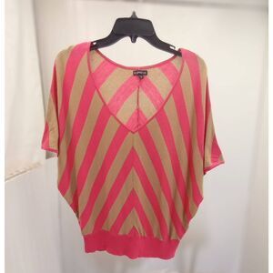 Vintage Y2K Express v-neck angel wings sweater size S